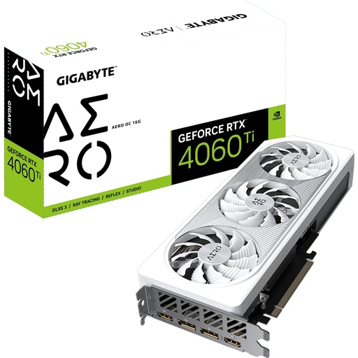 [GV-N406TAEROOC-8GD] VGA Gigabyte GeForce® RTX 4060Ti 8GB AERO OC